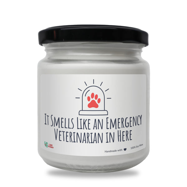 Smells like an emergency veterinarian... Scented Soy Candle-Candles-I love Veterinary