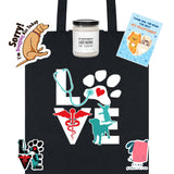 Vet Receptionist Gift Box-I love Veterinary