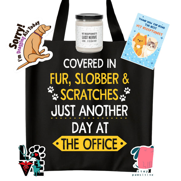 Vet Receptionist Gift Box-I love Veterinary