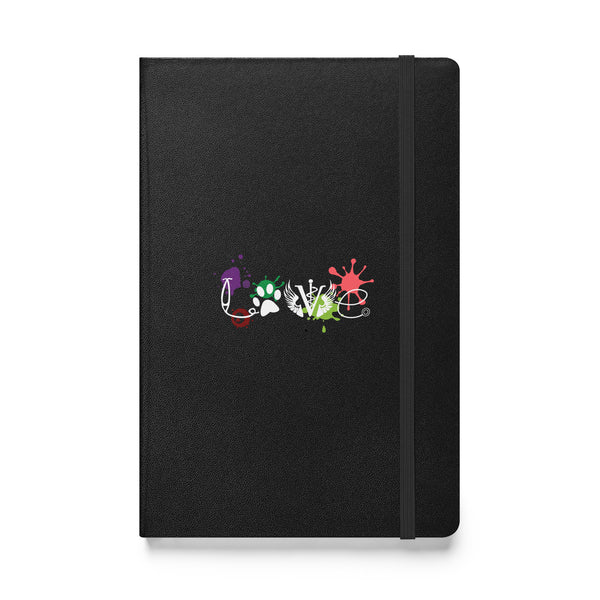 Love Veterinary Hardcover bound notebook-Hardcover Bound Notebook | JournalBook®-I love Veterinary