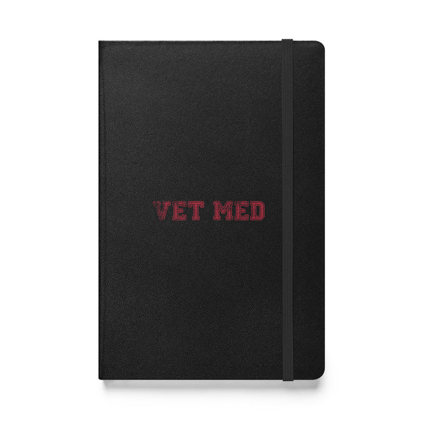 Vet Med Hardcover bound notebook-Hardcover Bound Notebook | JournalBook®-I love Veterinary