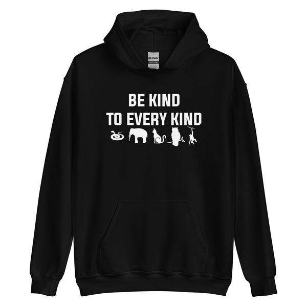 Be kind to every kind Unisex Hoodie-Unisex Hoodie | Gildan 18500-I love Veterinary