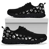 Animal Footprints - Women's Sneakers-Sneakers-I love Veterinary