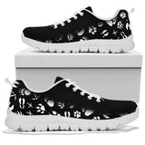 Animal Footprints - Women's Sneakers-Sneakers-I love Veterinary