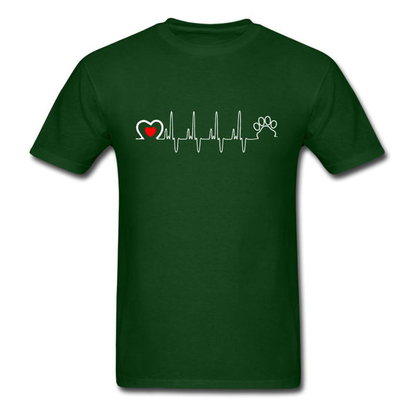 Animal Love Beat Unisex T-shirt-Unisex Classic T-Shirt | Fruit of the Loom 3930-I love Veterinary