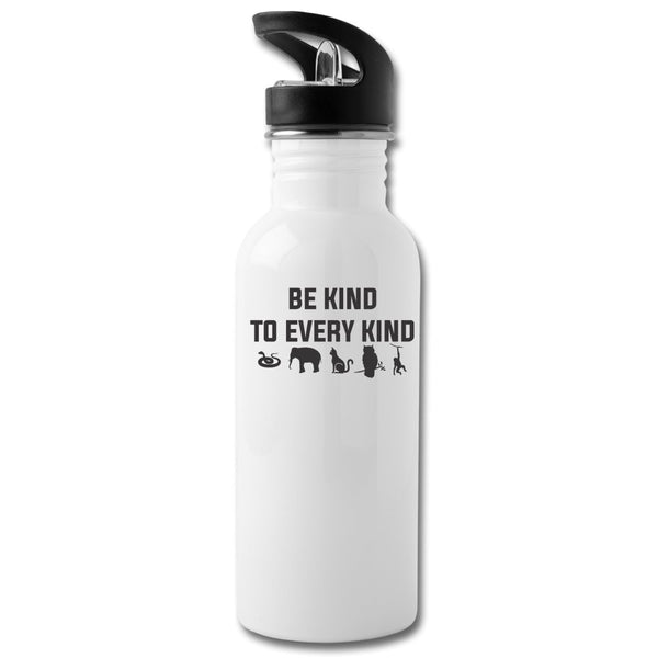 Be kind to every kind Water Bottle 20 oz-Water Bottle | BestSub BLH1-2-I love Veterinary
