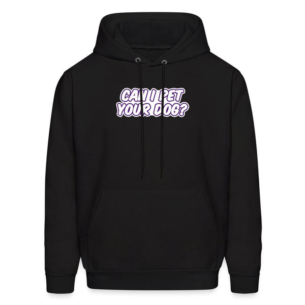Can I pet your dog? Unisex Hoodie-Men's Hoodie | Hanes P170-I love Veterinary