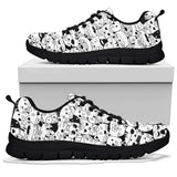 Comic Cats - Women's Sneakers-Sneakers-I love Veterinary