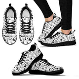 Comic Cats - Women's Sneakers-Sneakers-I love Veterinary