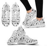 Comic Cats - Women's Sneakers-Sneakers-I love Veterinary
