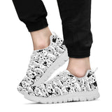 Comic Cats - Women's Sneakers-Sneakers-I love Veterinary