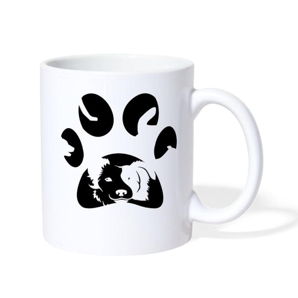 Dog Pawprint Coffee or Tea Mug-Coffee/Tea Mug | BestSub B101AA-I love Veterinary
