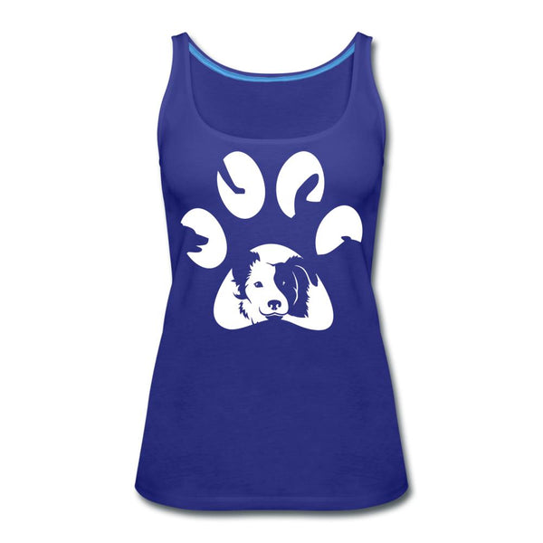 Dog Pawprint Women's Tank Top-Women’s Premium Tank Top | Spreadshirt 917-I love Veterinary
