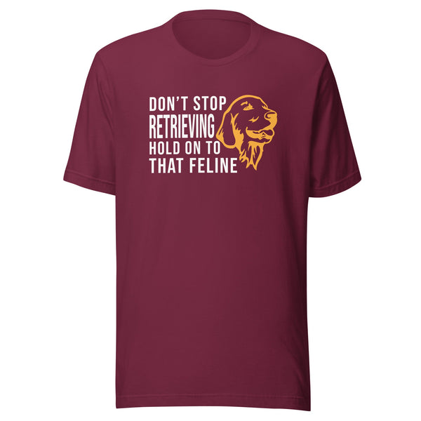 Don't stop retrieving Unisex T-shirt Bella + Canvas 3001-Unisex Staple T-Shirt | Bella + Canvas 3001-I love Veterinary