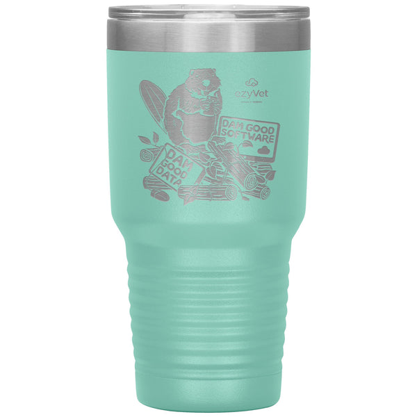 ezyVet Beaver 30 oz Tumbler-Tumblers-I love Veterinary