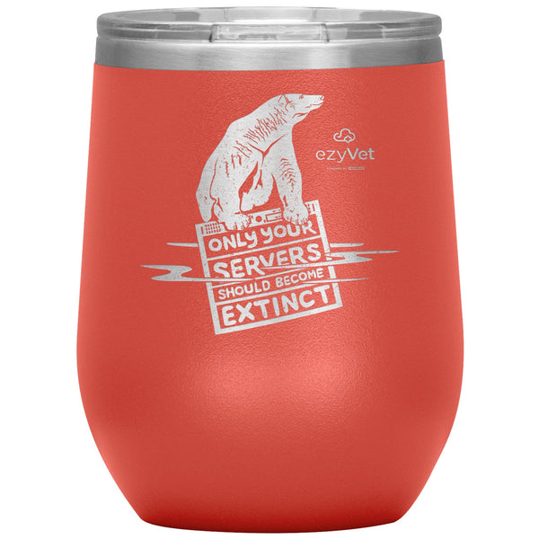 ezyVet Polar Bear 12 oz Tumbler-Tumblers-I love Veterinary