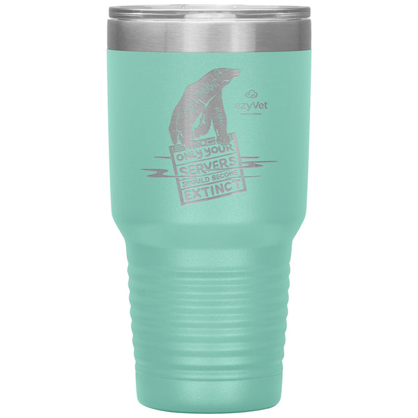 ezyVet Polar Bear 30 oz Tumbler-Tumblers-I love Veterinary