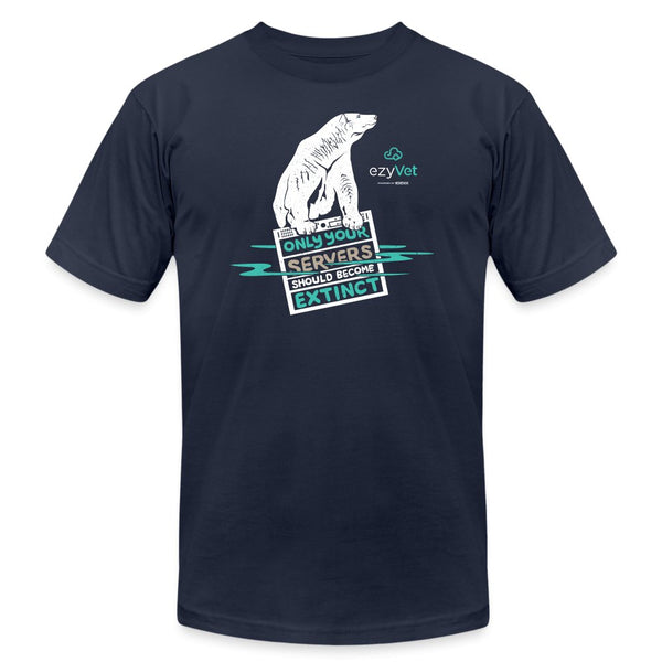 ezyVet Polar Bear Unisex T-shirt-Unisex T-Shirt | Bella + Canvas 3001-I love Veterinary
