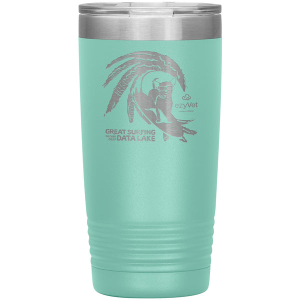 ezyVet Surf Dog 20 oz Tumbler-Tumblers-I love Veterinary