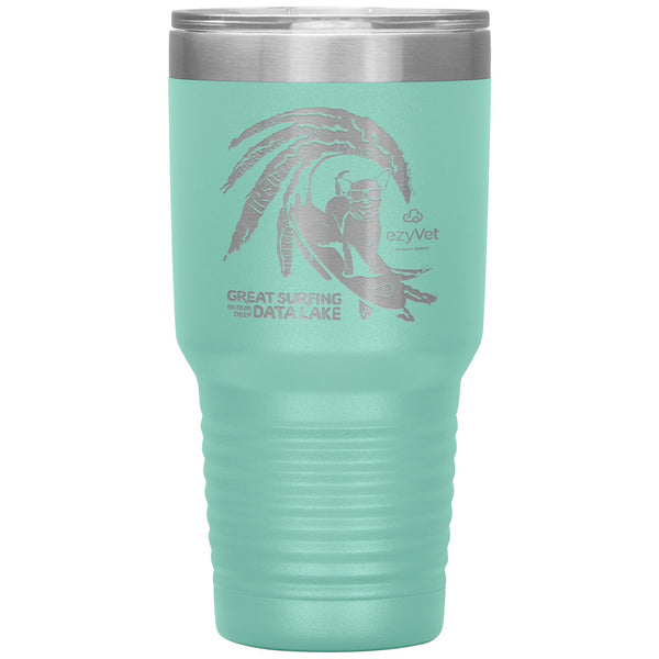 ezyVet Surf Dog 30 oz Tumbler-Tumblers-I love Veterinary