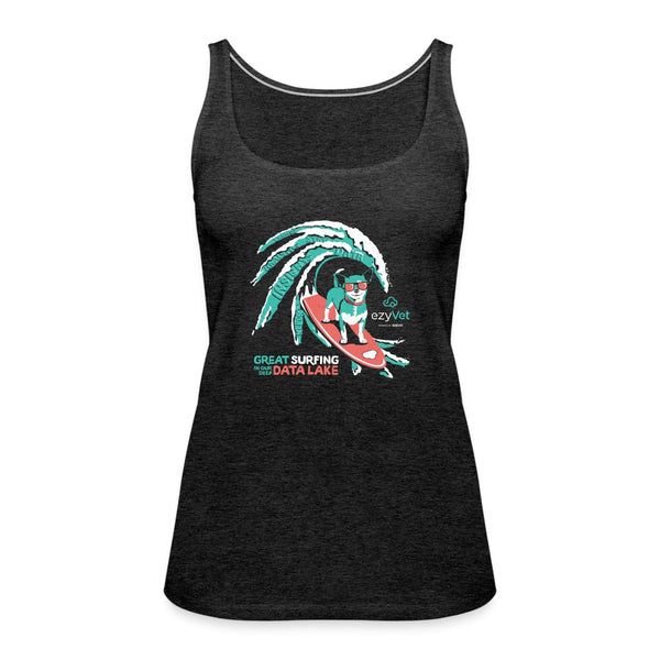 ezyVet Surf Dog Women’s Premium Tank Top-Women’s Premium Tank Top | Spreadshirt 917-I love Veterinary