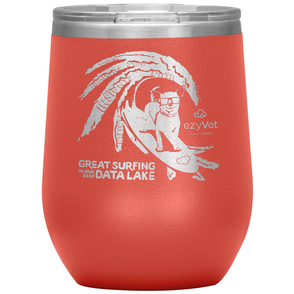 ezyVet SurfDog 12 oz Tumbler-Tumblers-I love Veterinary