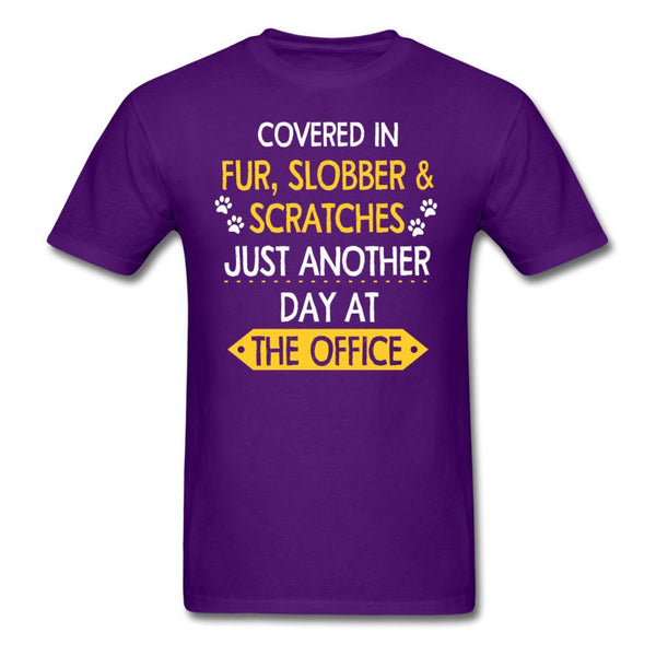 Fur, Slobber, Scratches Unisex T-shirt-Unisex Classic T-Shirt | Fruit of the Loom 3930-I love Veterinary