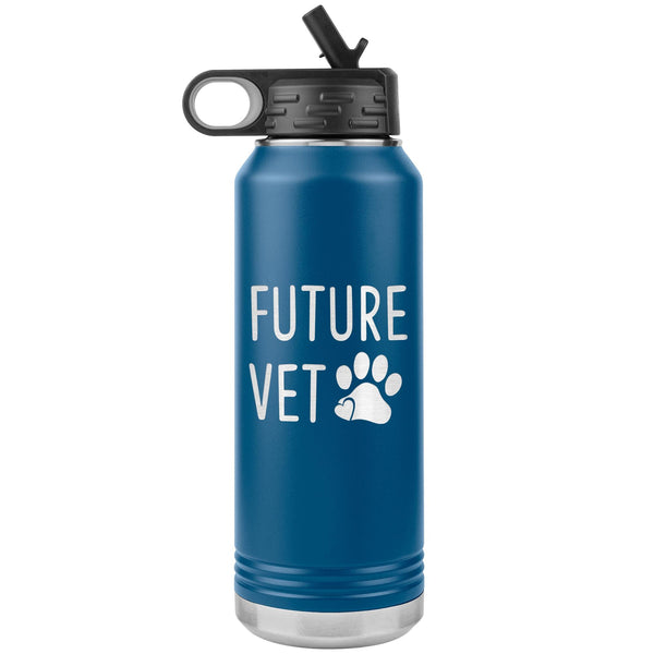 Future Vet Water Bottle Tumbler 32 oz-Water Bottle Tumbler-I love Veterinary