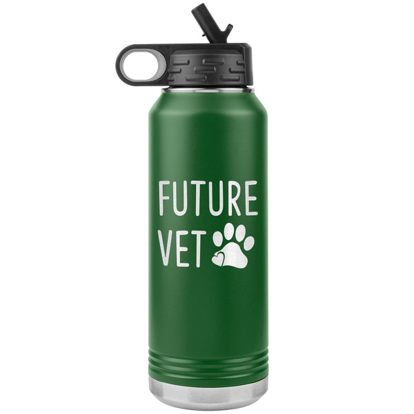 Future Vet Water Bottle Tumbler 32 oz-Water Bottle Tumbler-I love Veterinary