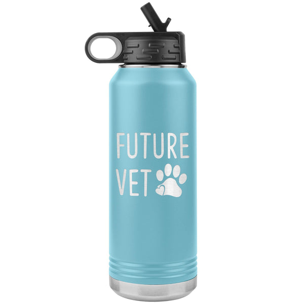Future Vet Water Bottle Tumbler 32 oz-Water Bottle Tumbler-I love Veterinary