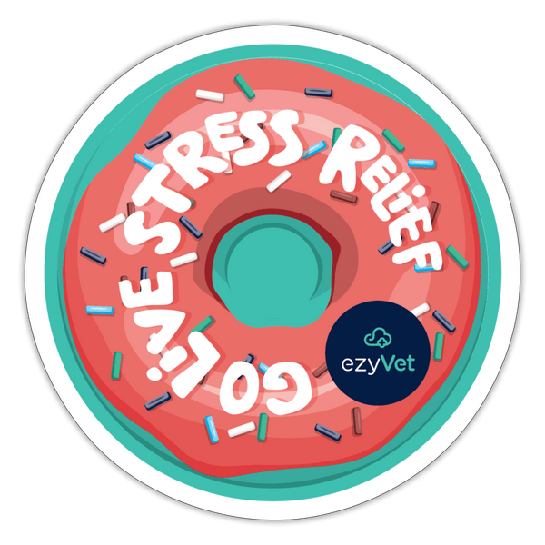 Go live stress relief Sticker-Sticker-I love Veterinary