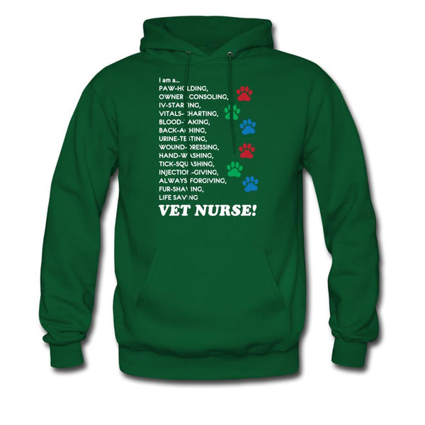 I am a... Vet nurse Unisex Hoodie-Men's Hoodie | Hanes P170-I love Veterinary