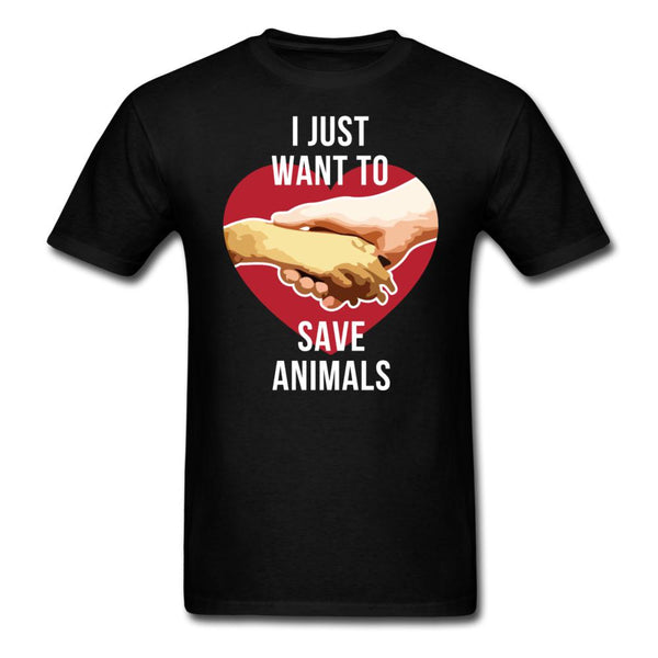 I just want to save animals Unisex T-shirt-Unisex Classic T-Shirt | Fruit of the Loom 3930-I love Veterinary