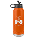 I Like big mutts Water Bottle Tumbler 32 oz-Water Bottle Tumbler-I love Veterinary