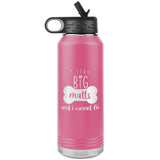 I Like big mutts Water Bottle Tumbler 32 oz-Water Bottle Tumbler-I love Veterinary