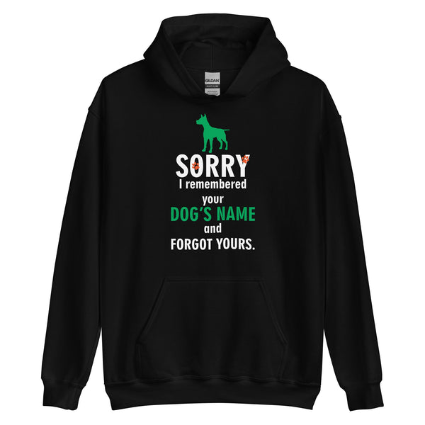 I remembered your dogs name Unisex Hoodie-Unisex Hoodie | Gildan 18500-I love Veterinary