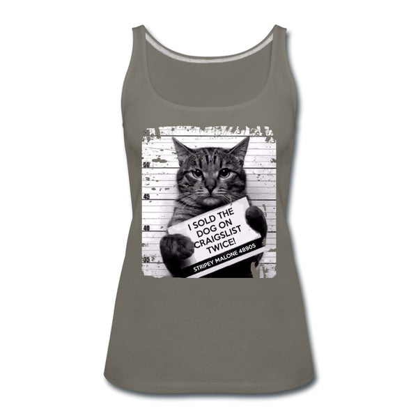I Sold The Dog On Craigslist Twice! Women’s Premium Tank Top-Women’s Premium Tank Top | Spreadshirt 917-I love Veterinary