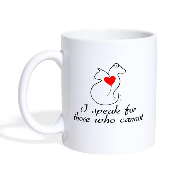 I speak for those who cannot Coffee or Tea Mug-Coffee/Tea Mug | BestSub B101AA-I love Veterinary