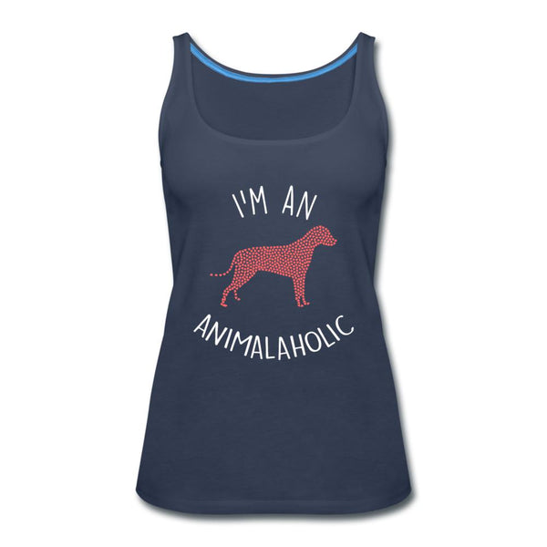 I'm an animalaholic Women's Tank Top-Women’s Premium Tank Top | Spreadshirt 917-I love Veterinary