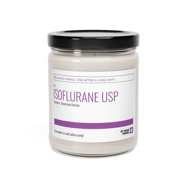 Isoflurane Design - Scented Soy Candle-Candles-I love Veterinary