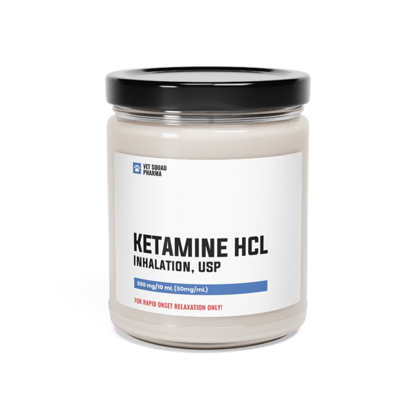 Ketamine Design Scented Soy Candle-Candles-I love Veterinary
