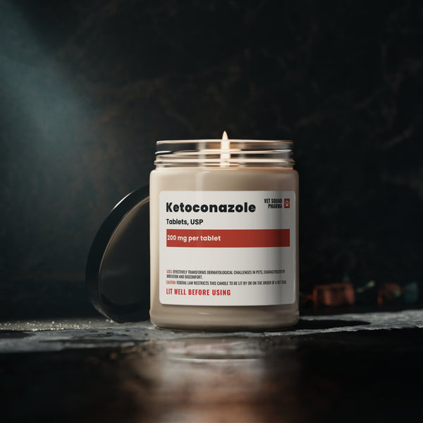 Ketoconazole design - Scented Soy Candle-Candles-I love Veterinary