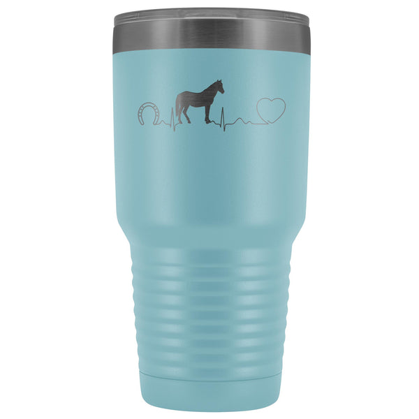 Large Animal Vet- Horse pulse 30oz Vacuum Tumbler-Tumblers-I love Veterinary