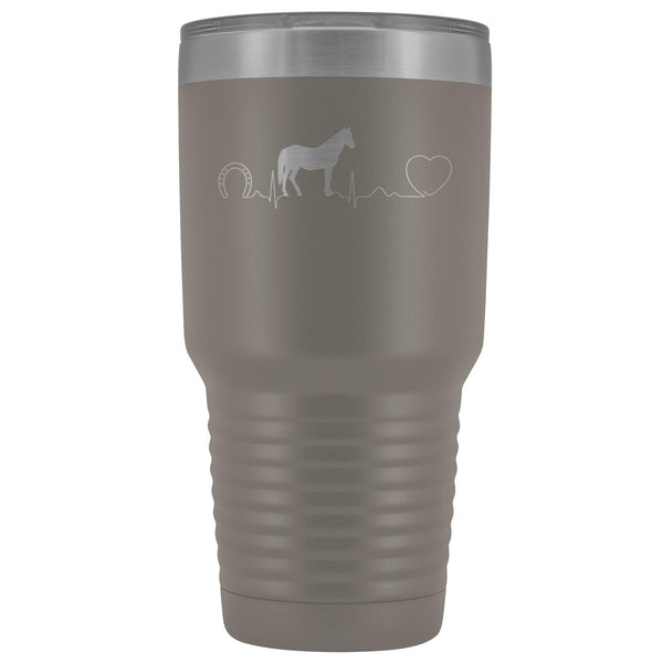 Large Animal Vet- Horse pulse 30oz Vacuum Tumbler-Tumblers-I love Veterinary