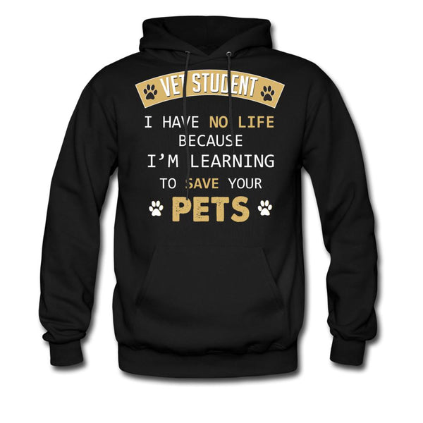 Learning to save your pets Unisex Hoodie-Men's Hoodie | Hanes P170-I love Veterinary