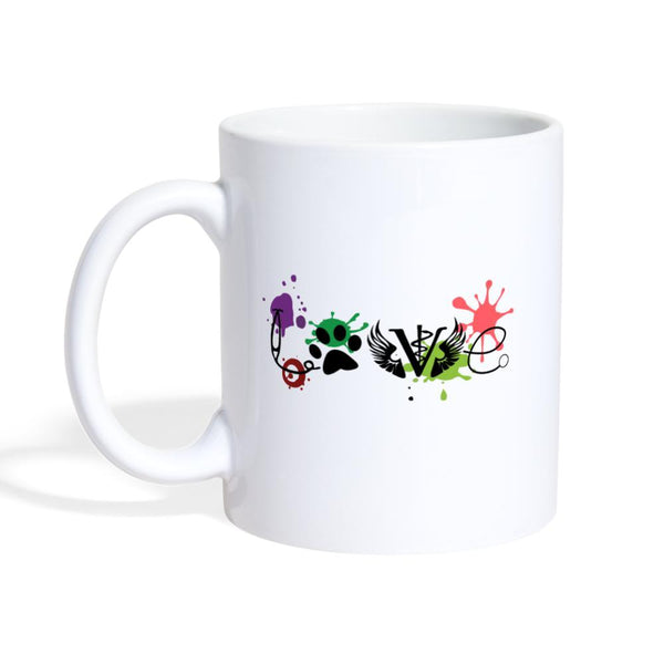 LOVE Veterinary Medicine White Coffee or Tea Mug-Coffee/Tea Mug | BestSub B101AA-I love Veterinary