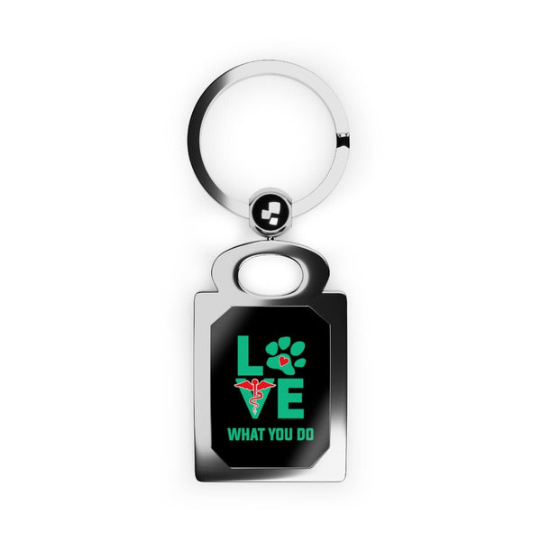 Love what you do Keychain-Keychains-I love Veterinary