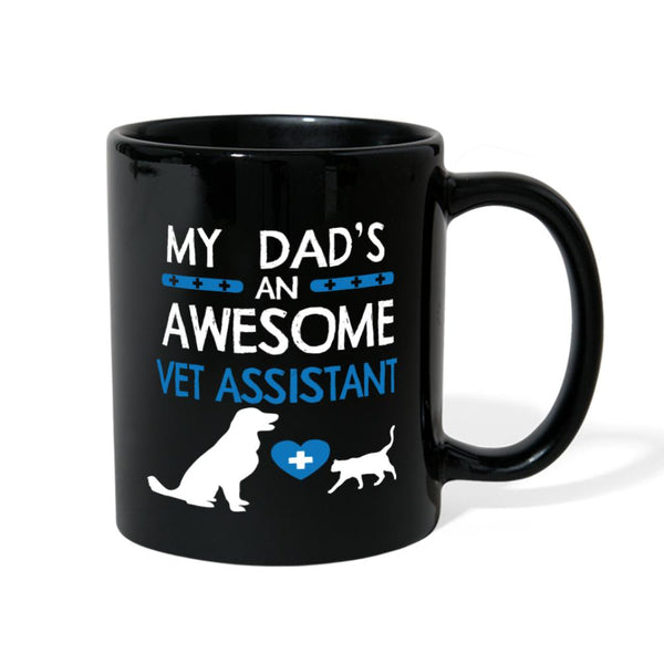 My Dad's an Awesome Vet Assistant Full Color Mug-Full Color Mug | BestSub B11Q-I love Veterinary