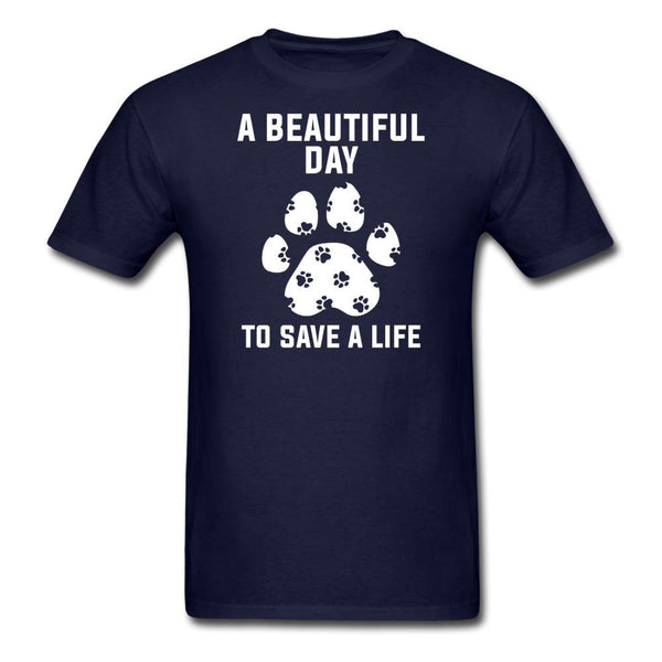 NOMV A beautiful day to save a life Unisex T-Shirt-NOMV-I love Veterinary