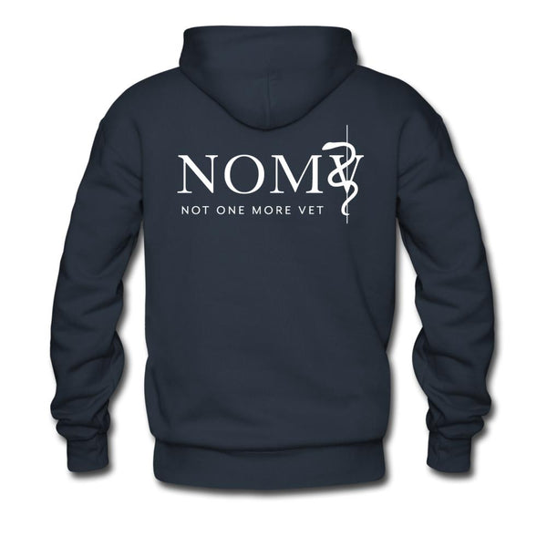 NOMV Fur, Slobber, Scratches Men’s Premium Hoodie-NOMV-I love Veterinary
